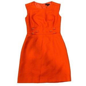 Tahari Arthur S. Levine Red Sleeveless Dress